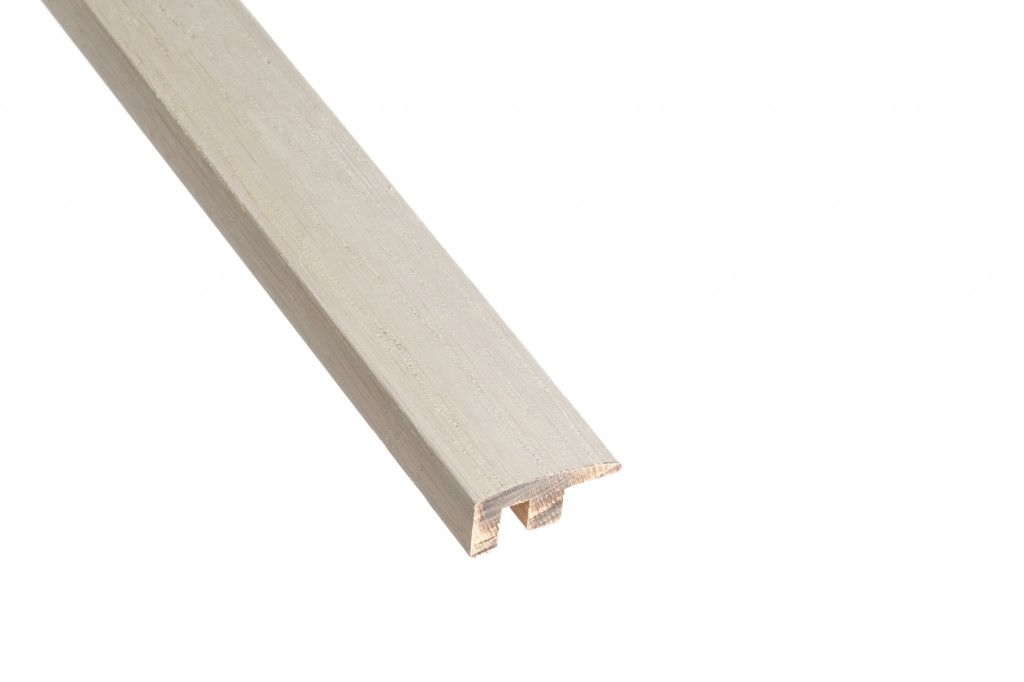 Engineered Wood End Profile Ivoire  - 3m